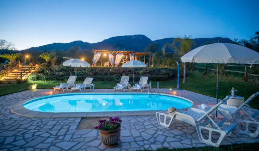 casa vacanze con piscina nel cilento